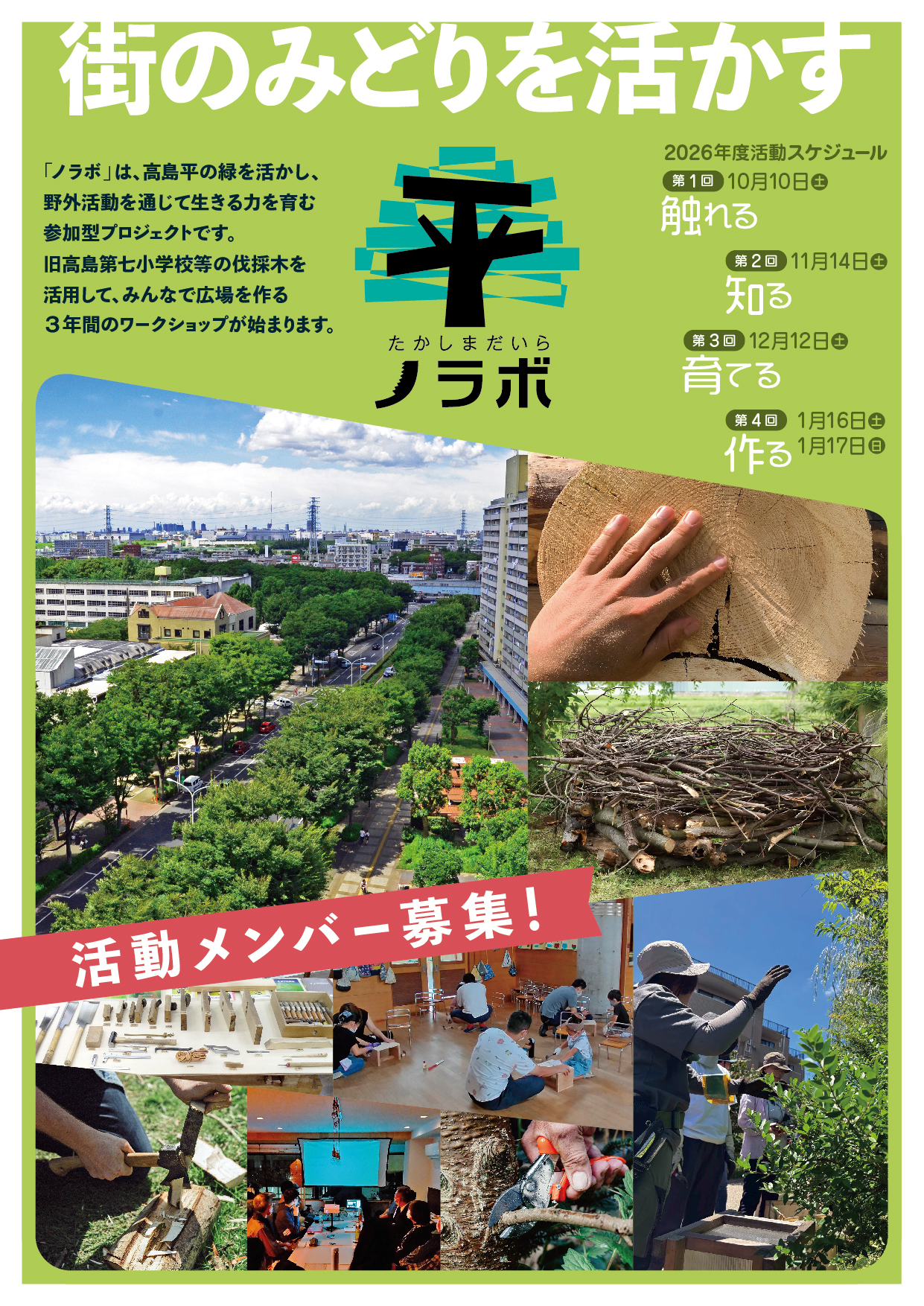 ノラボ フライヤー表面